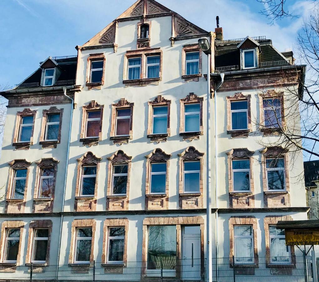 Pension Chevermeto Chemnitz Bagian luar foto
